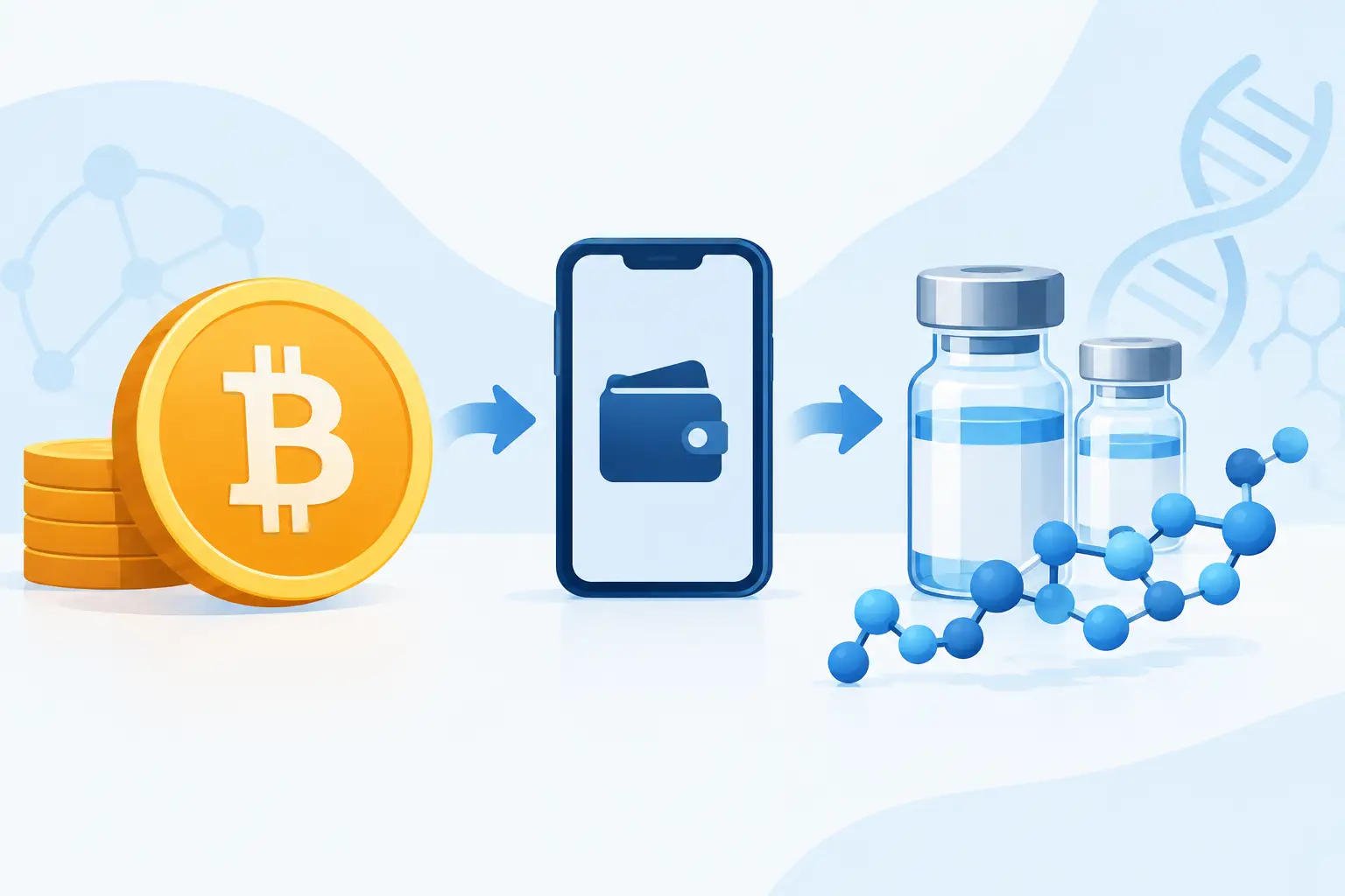 Cryptocurrency Payment for Peptides Explained