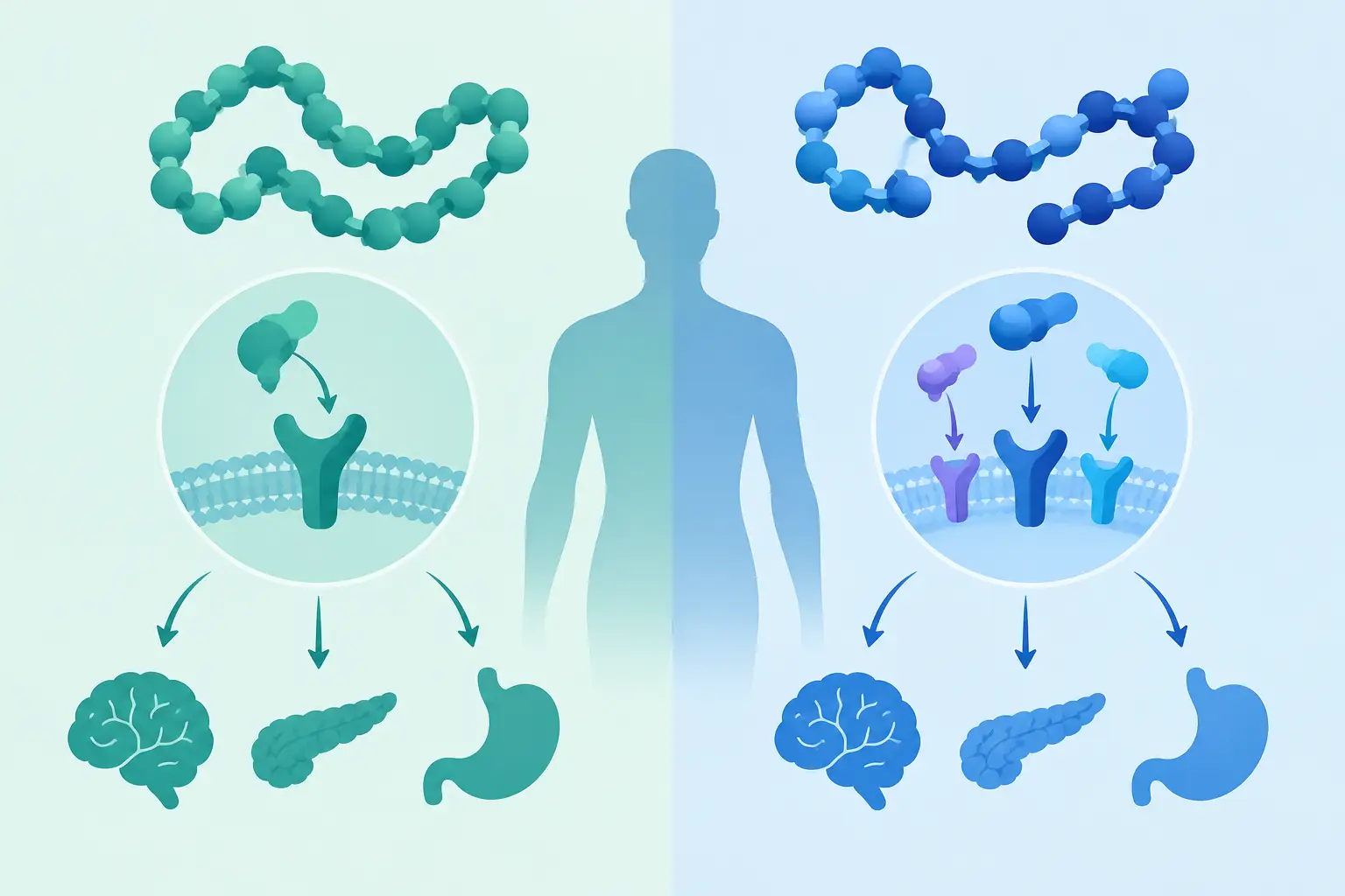 Retatrutide Versus Tirzepatide Mechanisms