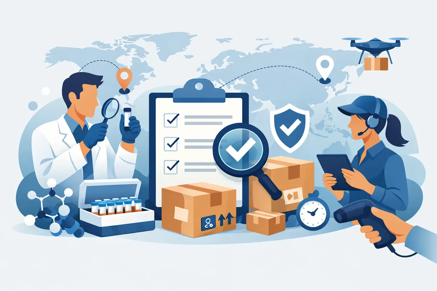 Tracked Peptide Shipping: What to Verify Before Dispatch
